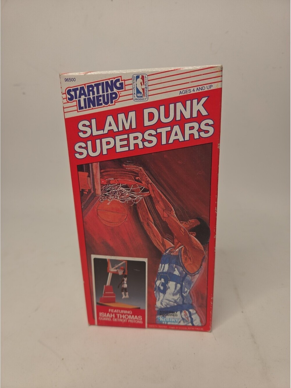 ISIAH THOMAS FIGURE 1989 NBA STARTING LINEUP SLAM DUNK SUPERSTARS NEW IN BOX NIB